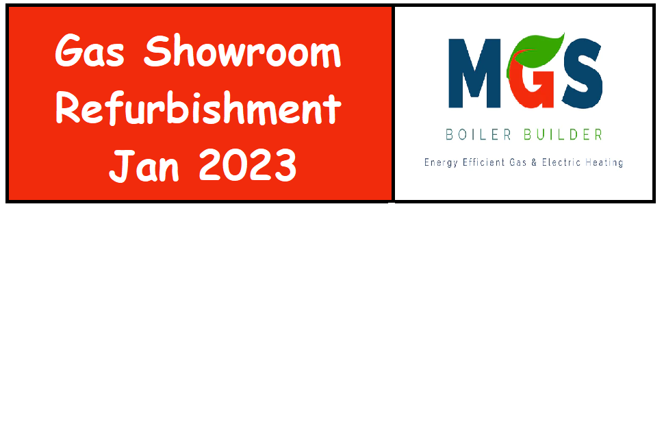 NEW Morecambe Gas Showroom Refurbishment - Jan 2023