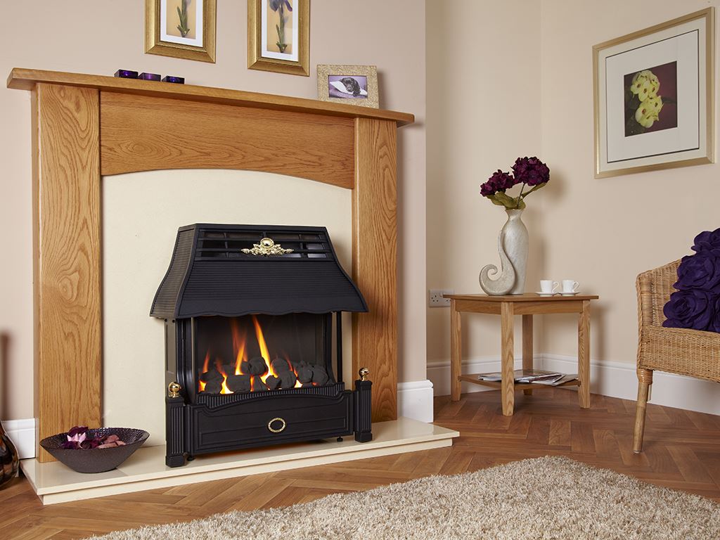 Flavel Emberglow ES - Outset Gas Fire