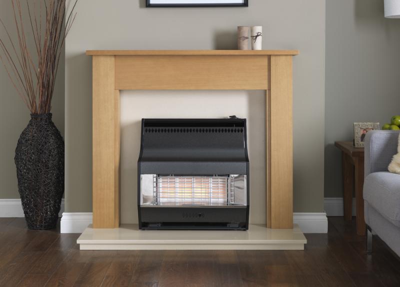 Valor Firelite Radiant Electronic - Outset Gas Fire