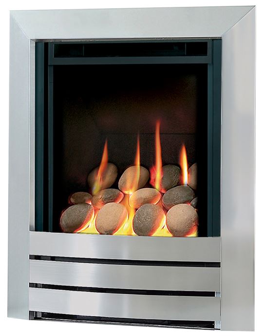 Camber HE Remote &amp; Manual Control Gas Fire - Conventional Flue
