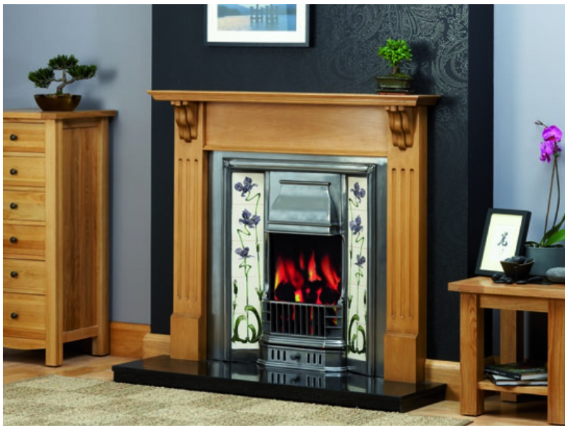 Vyner - Solid Oak Fireplace