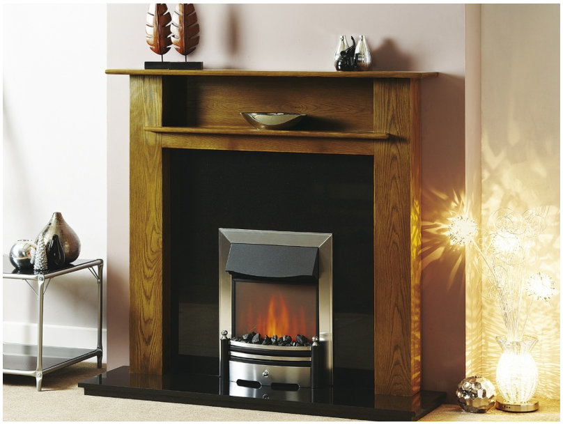 Hamish - Solid Oak Fireplace