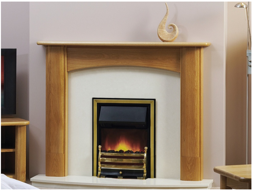 Deighton - Solid Oak Fireplace