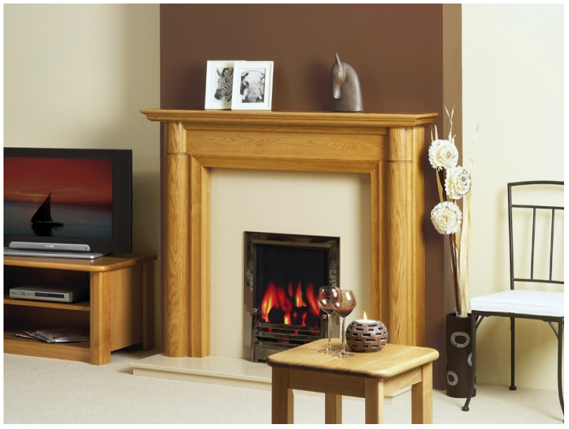 Windermere - Solid Oak Fireplace