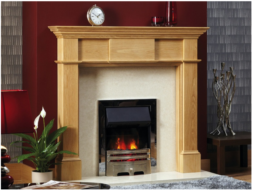 Weymouth - Solid Oak Fireplace