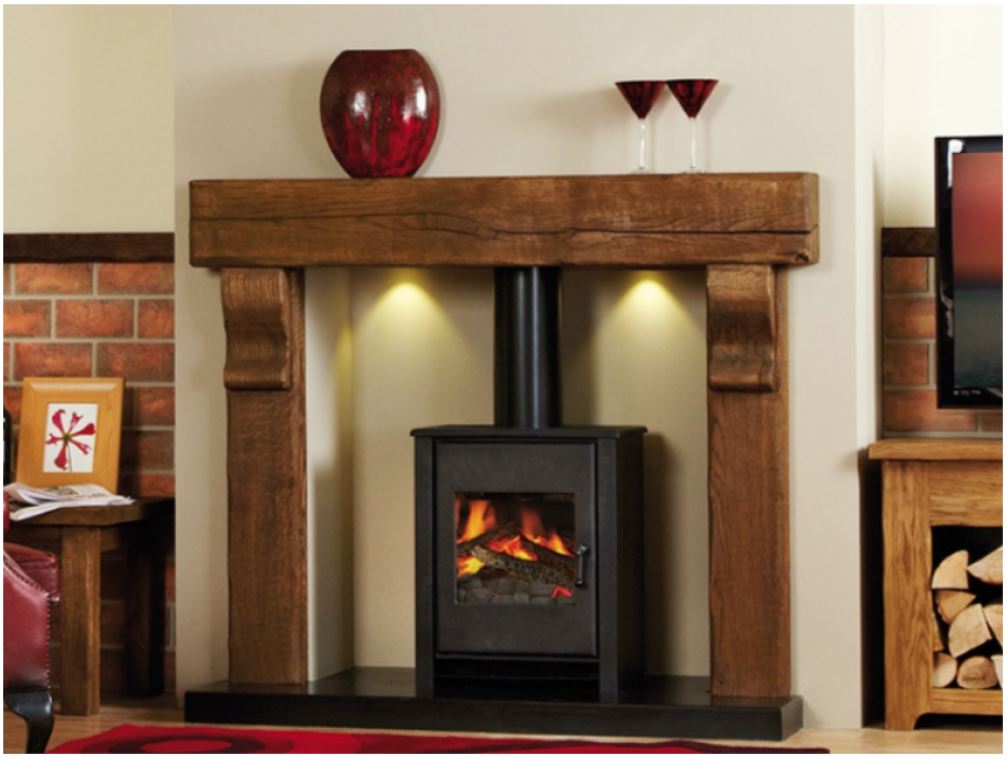 Gatsby - Solid Oak Stove Surround