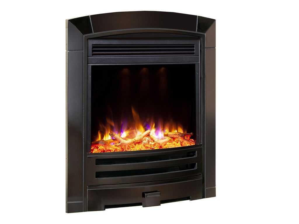 Electriflame XD Decadence Black Nickel Electric Fire