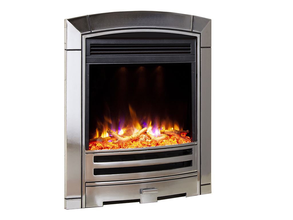 Electriflame XD Decadence Chrome Electric Fire