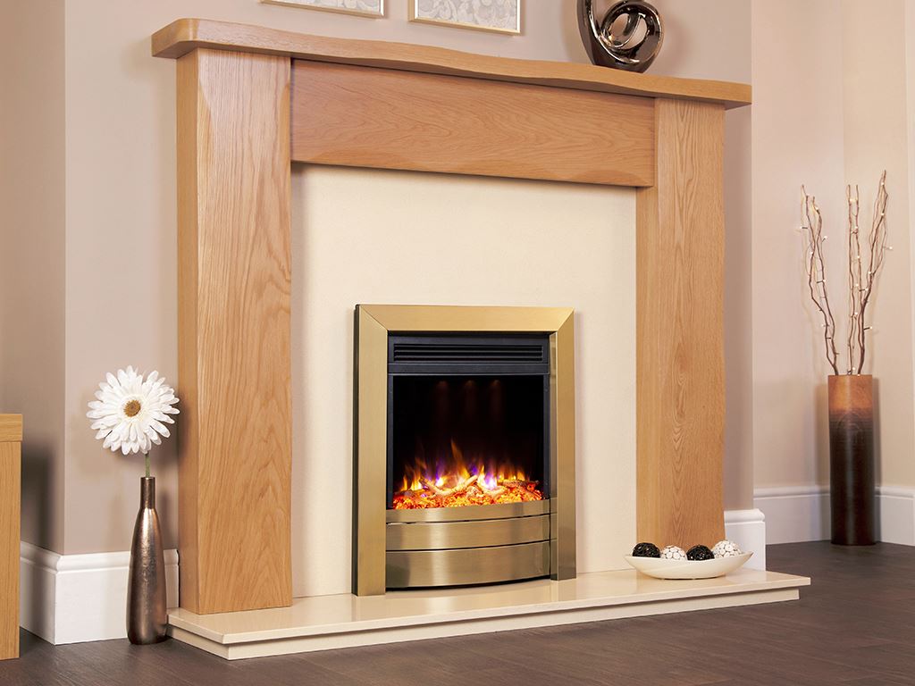 Electriflame XD Essence Antique Brass Electric Fire
