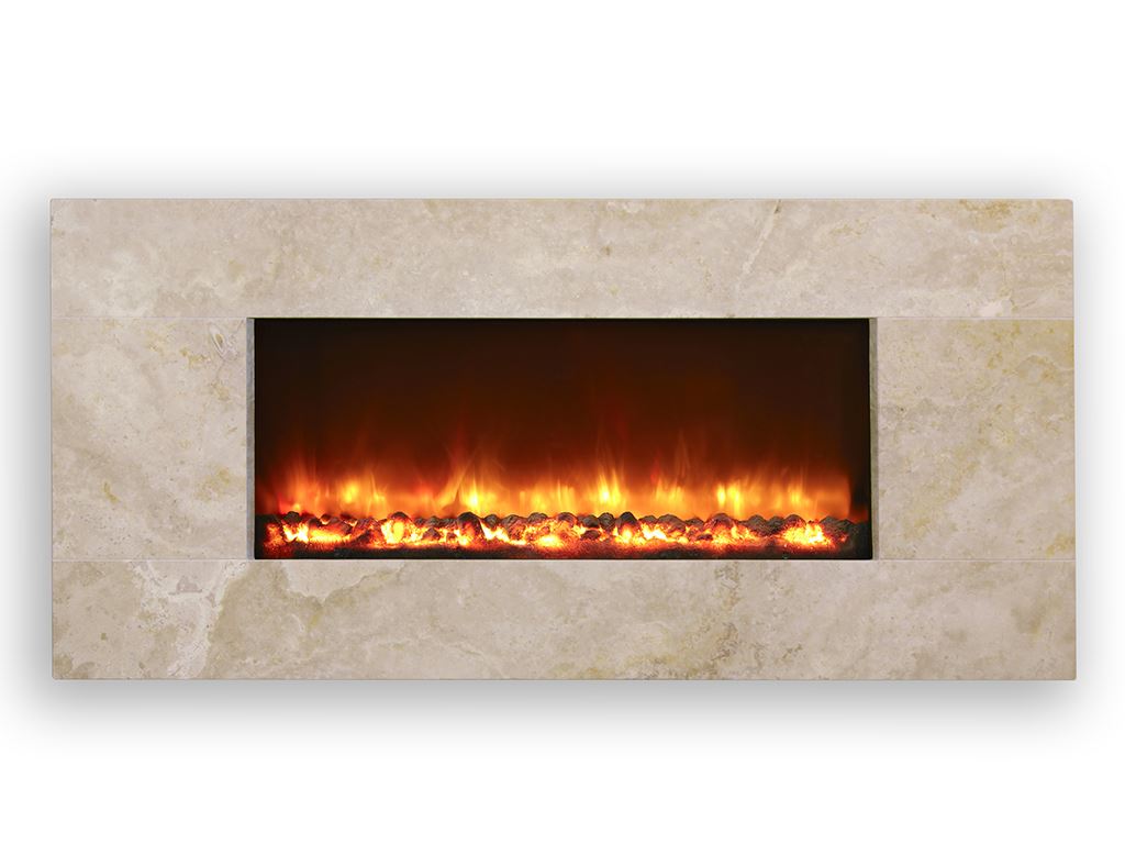 Electriflame XD Travertine 1100 Wall Mounted Fire