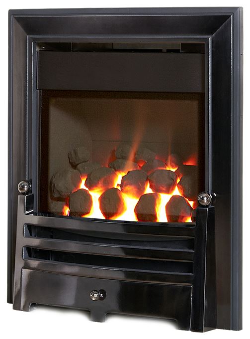 Oasis HE Remote &amp; Manual Control Gas Fire - Conventional Flue