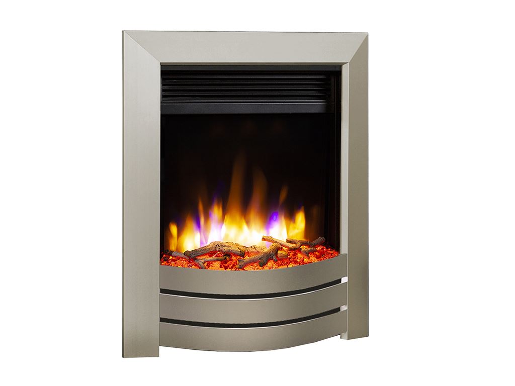 Ultiflame Camber Satin Champagne Electric Fire