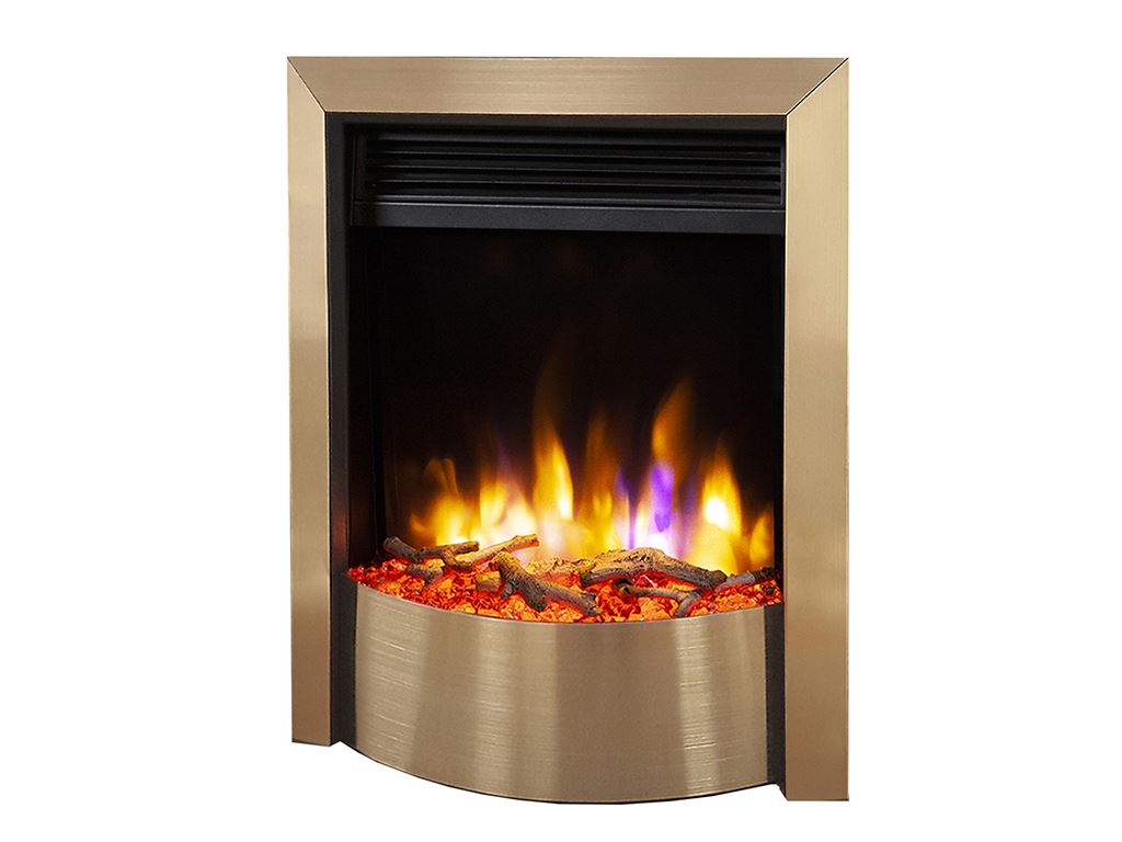 Ultiflame VR Contemporary Champagne Electric Fire
