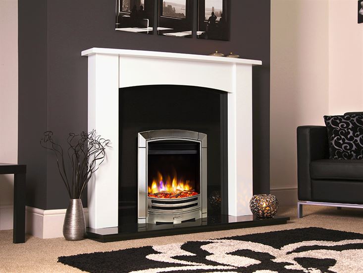 Ultiflame VR Decadence Chrome Electric Fire