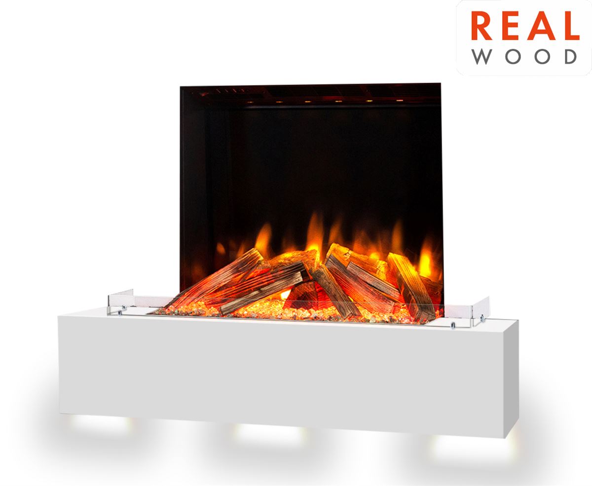 Ultiflame VR Firebeam 600 Suite Smooth White