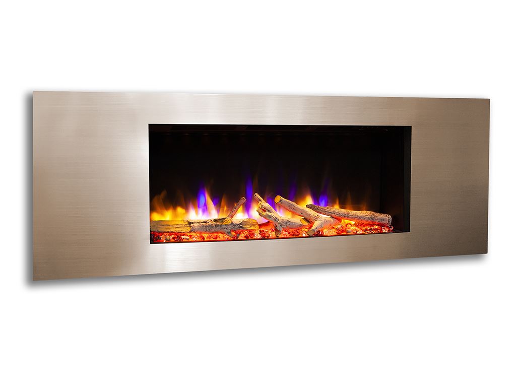 Ultiflame VR Metz Champagne Wall Mounted Fire